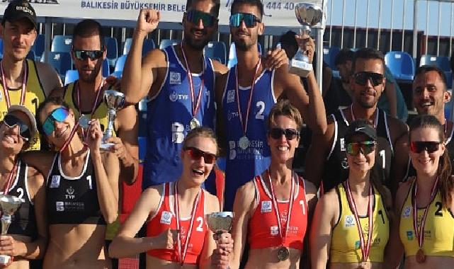 2024 TVF U20 Kulüpler Türkiye Şampiyonası Voleybol Kadınlar ve Erkekler plaj voleybolu Balkan şampiyonası Ödül Töreni Ören Plajı’nda yapıldı