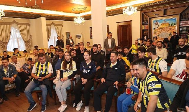 Nevşehir Belediye Başkanı Rasim Arı Fenerbahçe Beko’un, THY EuroLeague Final Four Maçını Gençlerle Birlikte izledi