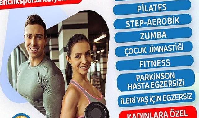 Antalya Büyükşehir ile 7’den 70’e herkes sporla buluşacak