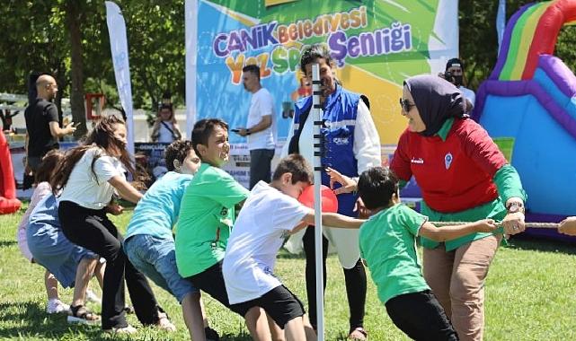 Canik’te Çocuklar Sporla Buluştu