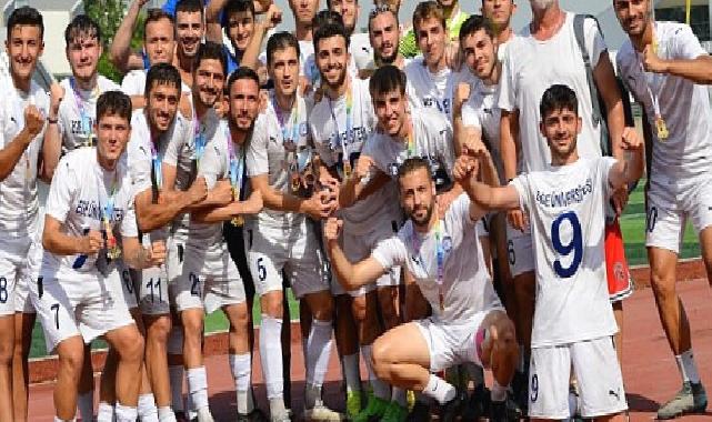 Ege Üniversitesi Futbol Takımı Türkiye Şampiyonu Oldu