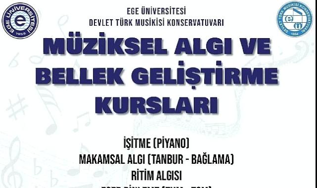 EÜ’den “Müziksel Algı ve Bellek Geliştirme Kursları”