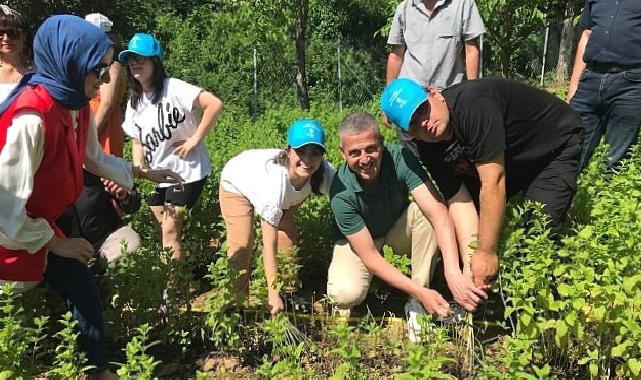 Özel çocuklarımız sebze ve aromatik bitki yetiştiriyor