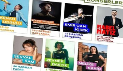 Paribu Harbiye Açıkhava Konserleri Başlıyor