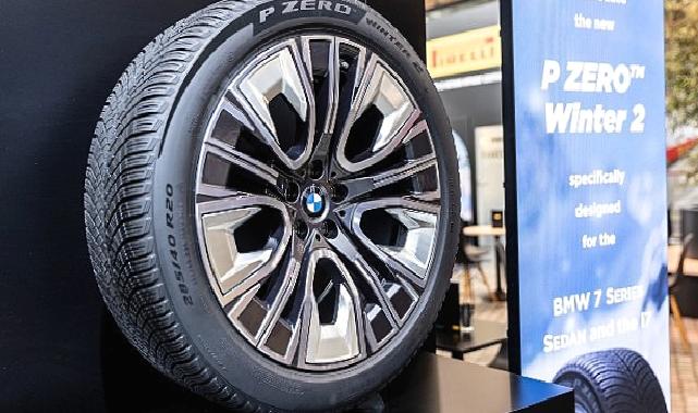 Pirelli BMW 7 Series için özel P Zero Winter 2’in yenilikçi bir versiyonunu tasarladı